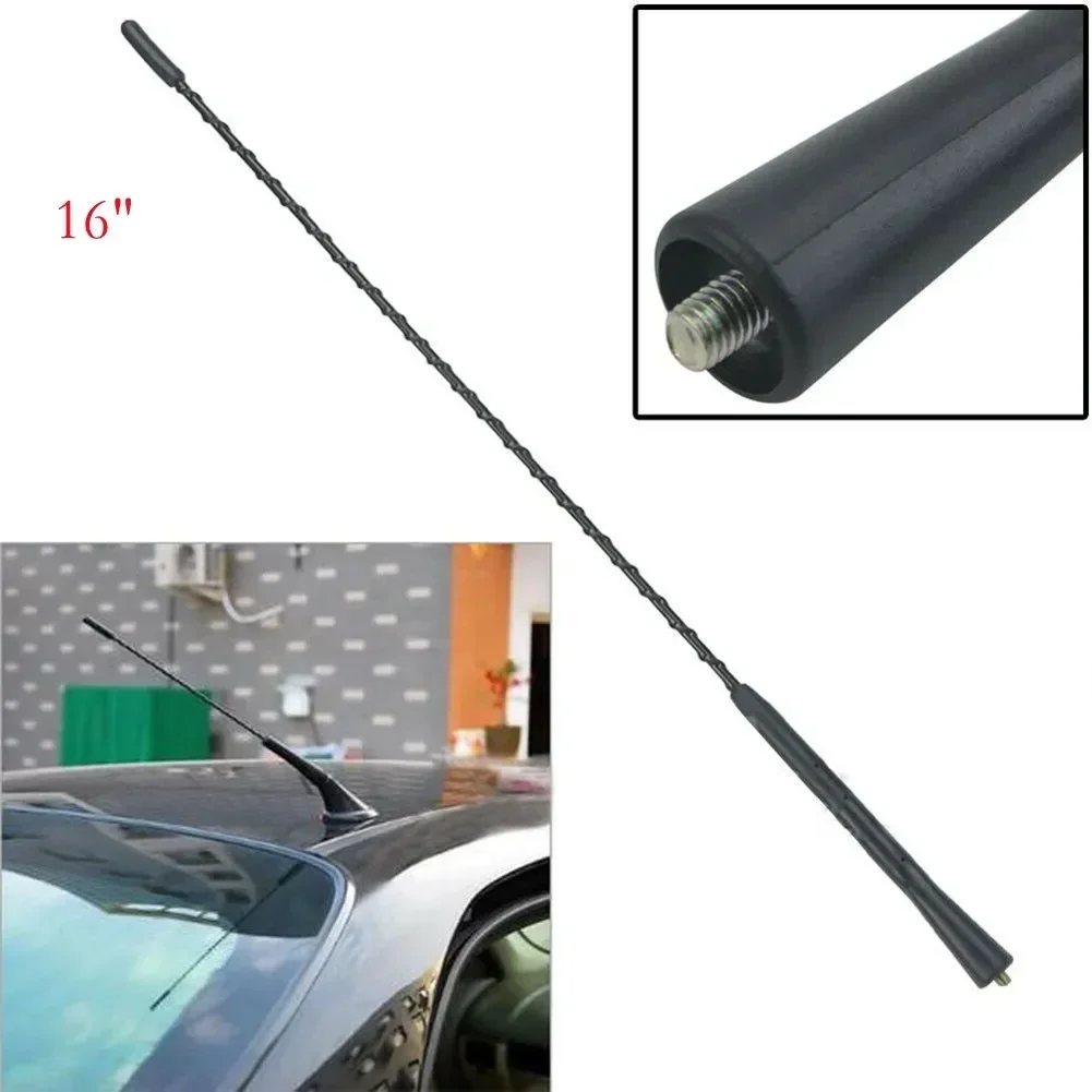 1x Car Aerial + M5 M6 Type Screws Robust Antenna For Long-term UV Exposure 9" 11" 16" Optional Length Plug And Play Aerial: Lavender
