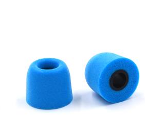 Kz originalminne skumbrus isolerande sköna öronsnäckor öronkuddar öronsnäckor in-ear hörlurar för zsx  zs10 pro  s1 e10 t1 zst x: Blå 1 par m