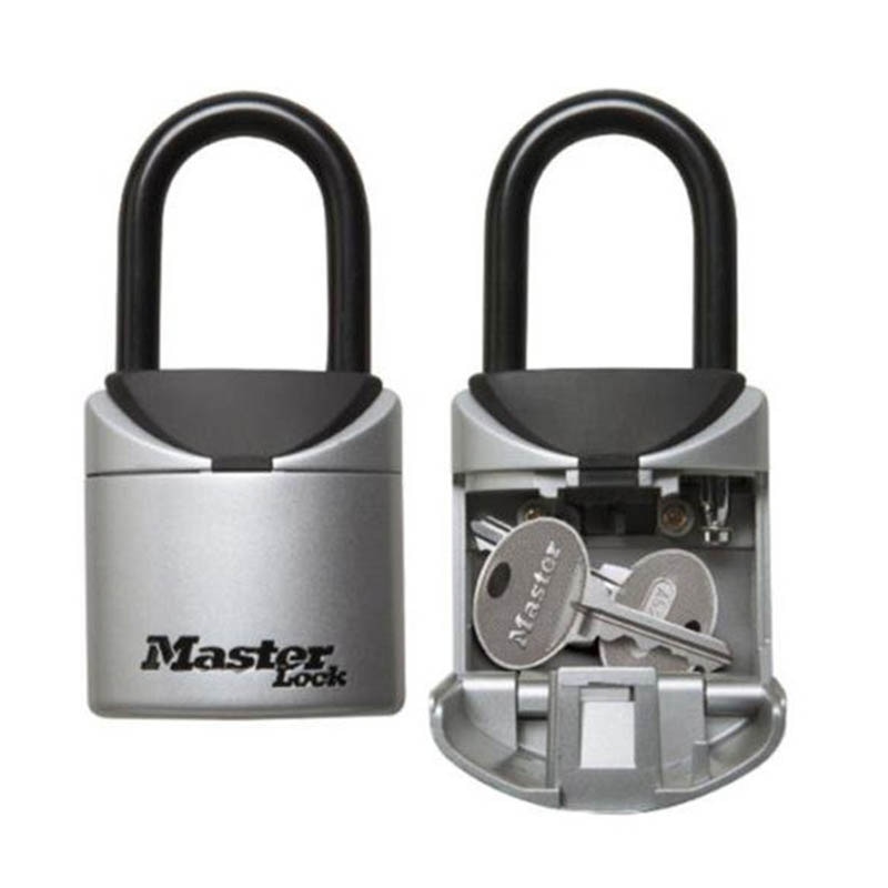 Maître Lock 5406D boîte de verrouillage | Cadenas pour clés en combinaison à 3 chiffres, boîte de rangement Portable, coffre-fort résistant aux intempéries pour l'intérieur et l'extérieur