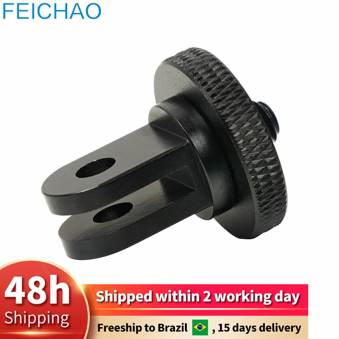 1/4 Inch Mini Tripod Adapter Mount CNC for GoPro Hero 10 9 8 7 5 Black Sjcam Xiaomi Yi Eken Phone Insta360 One X X2 R Camera