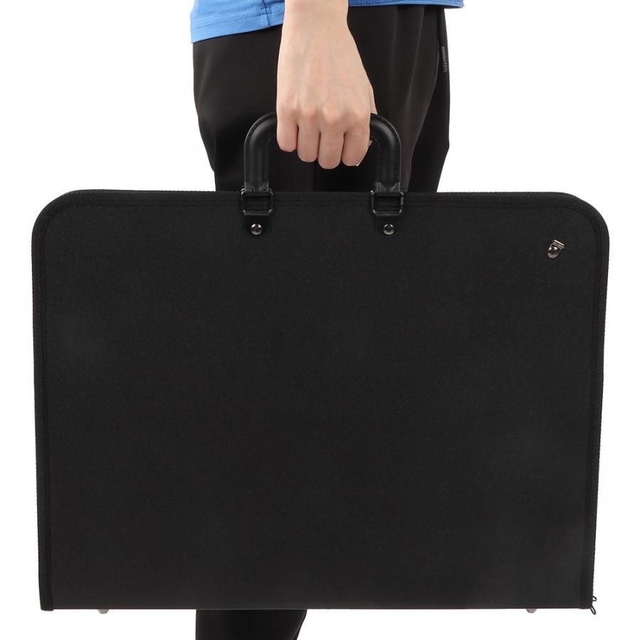 Sac pour transport d'œuvre d'art portatif, tableau d'esquisse de dessin A3, sacoche de rangement, porte-documents