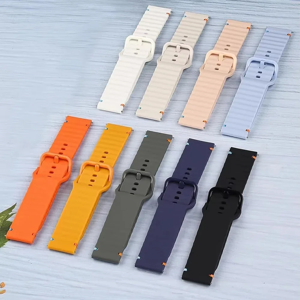 22 mm 20 mm Uhrenarmband für TicWatch Profi 3 Ultra/E2/S2/E/E3 Silikonbänder TicWatch Profi 3 Ultra GPS/LTE 4G S X GTX-Armbänder