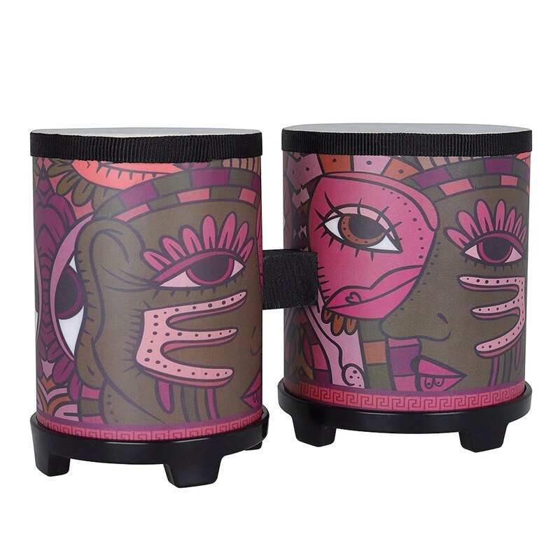2 in 1 kinderpercussie bongo drums congo met drumstokken percussie klein speelgoed voor vroege educatie