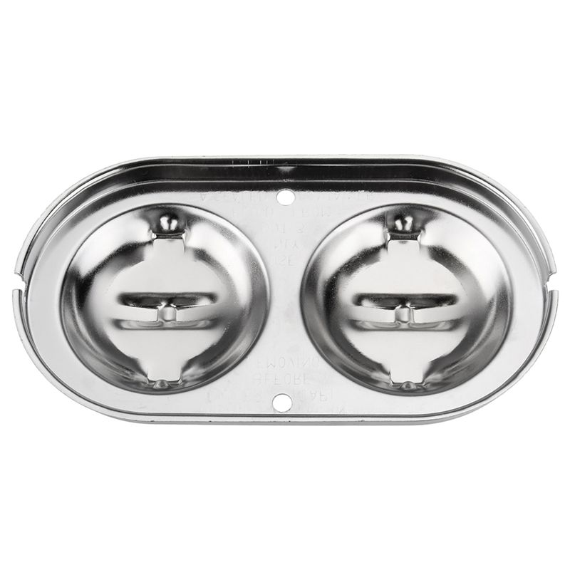 Tapa del cilindro principal de freno cromado frenos de fianza doble para Chevy Sbc Bbc 350 454
