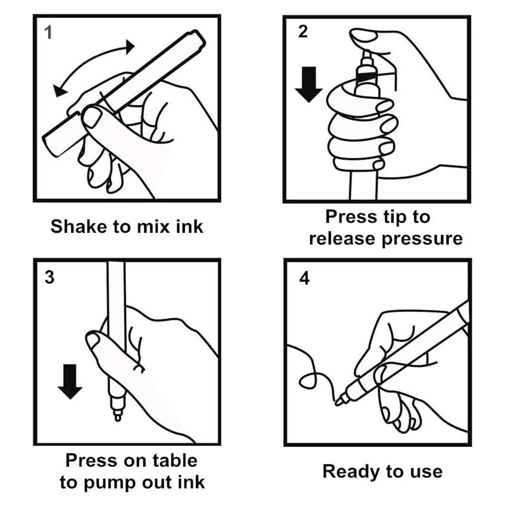 Dubbele Lijn Overzicht Marker Pennen 12 Kleuren Metallic Overzicht Markers Pennen Self-Outline Metallic Markers Dubbele Lijn Pen