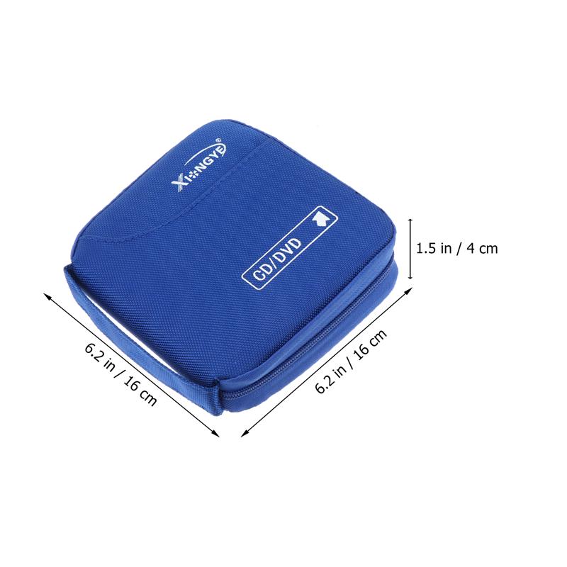 Sac de rangement résistant aux chocs pour CD et DVD, organisateur de CD Premium, organisateur de CD Durable