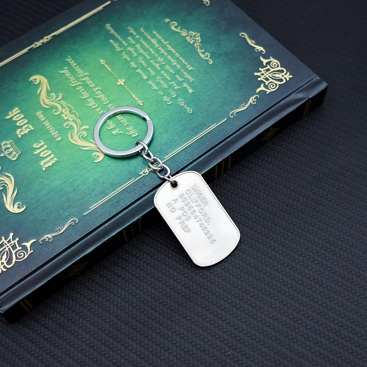 Death Stranding Sleutelhanger Dog Tag Sleutelhanger Sleutelhanger Sleutelhangers Voor Mannen Vrouwen Game Accessoires Auto Sleutelhanger