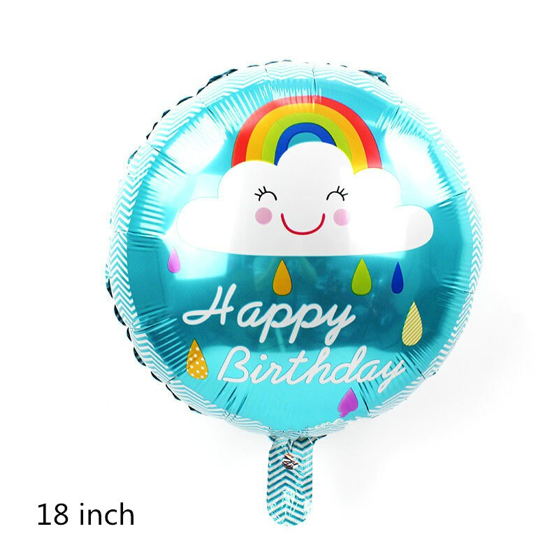 Cute Happy Birthday Banner Animal Dinosaur Giraffe Cow Pig Banner Garland Balloon for Boy Girls Kids Birthday Party Decoration: NO.19