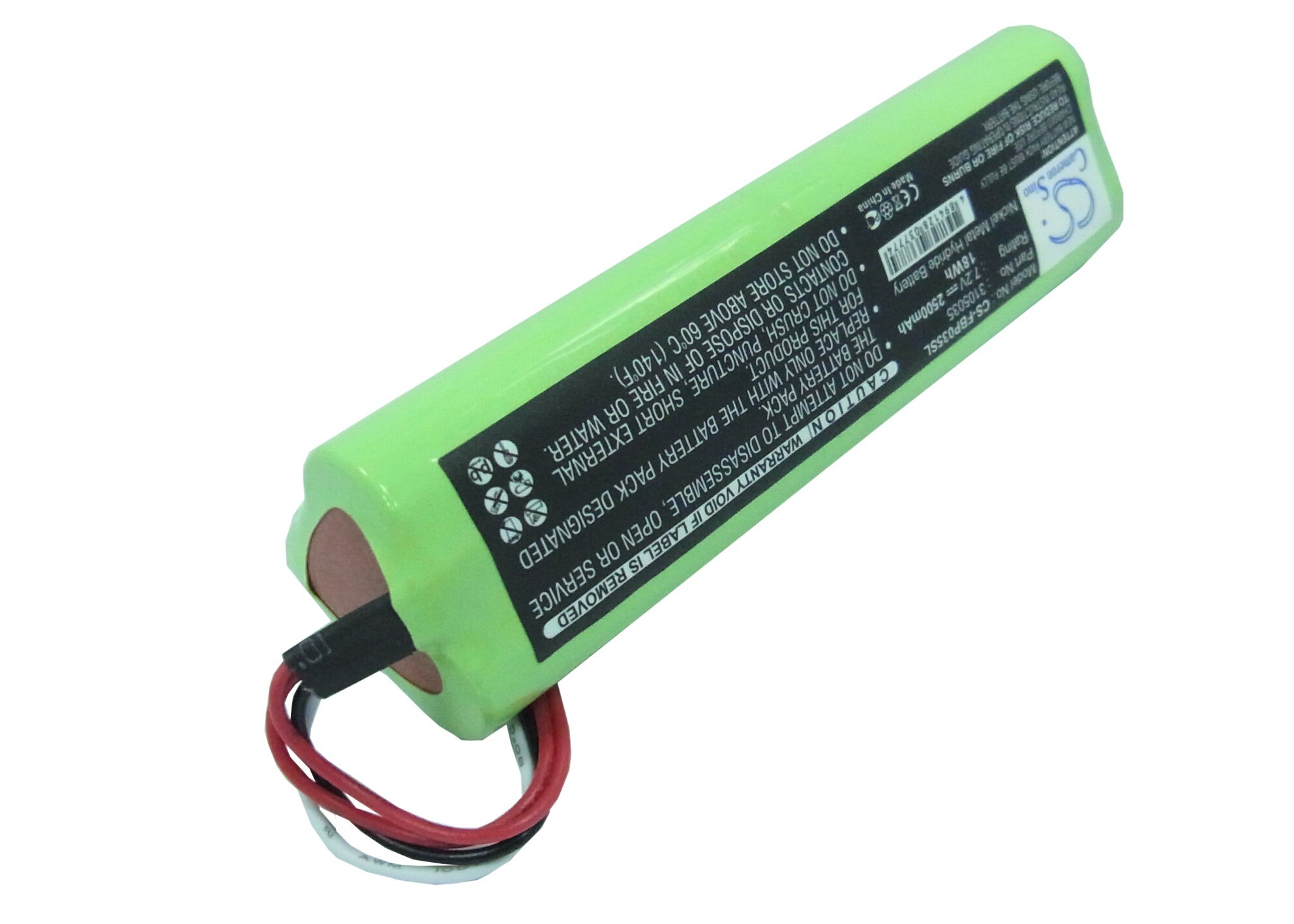 Cameron Sino batería de 2500mAh para Fluke Ti25 TiR,TiR1... Ti10... Ti-10... Ti-20... Ti20-RBP... Ti-25 3105035,3524222