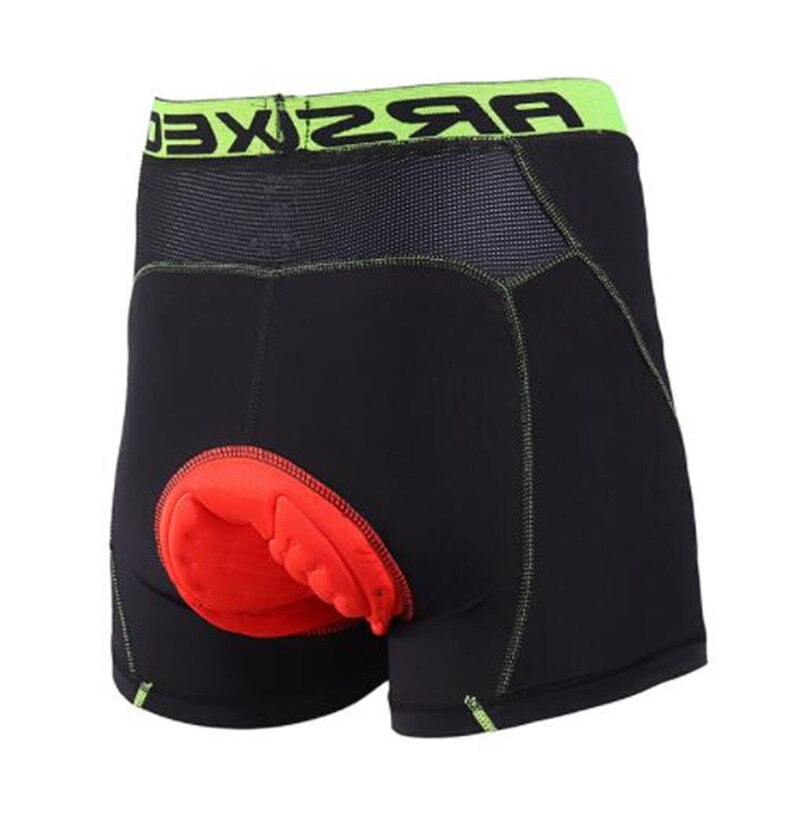 Arsuxeo Heren Fietsen Ondergoed Shorts 3D Padded Fiets Mtb Shorts Comfortabele Sport Korte