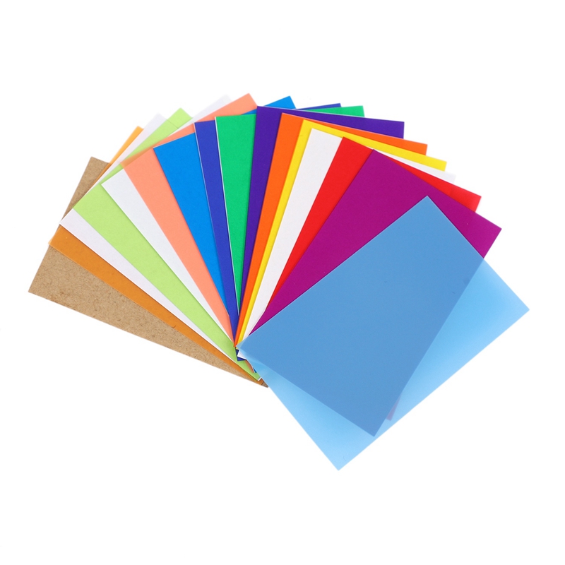 13 P Cs Camera Accessoires: 1 Pcs 52Mm 3-In-1 Zonnekap Lens &amp; 12Pcs Flash Speedlite 12 Kleur Gels filters