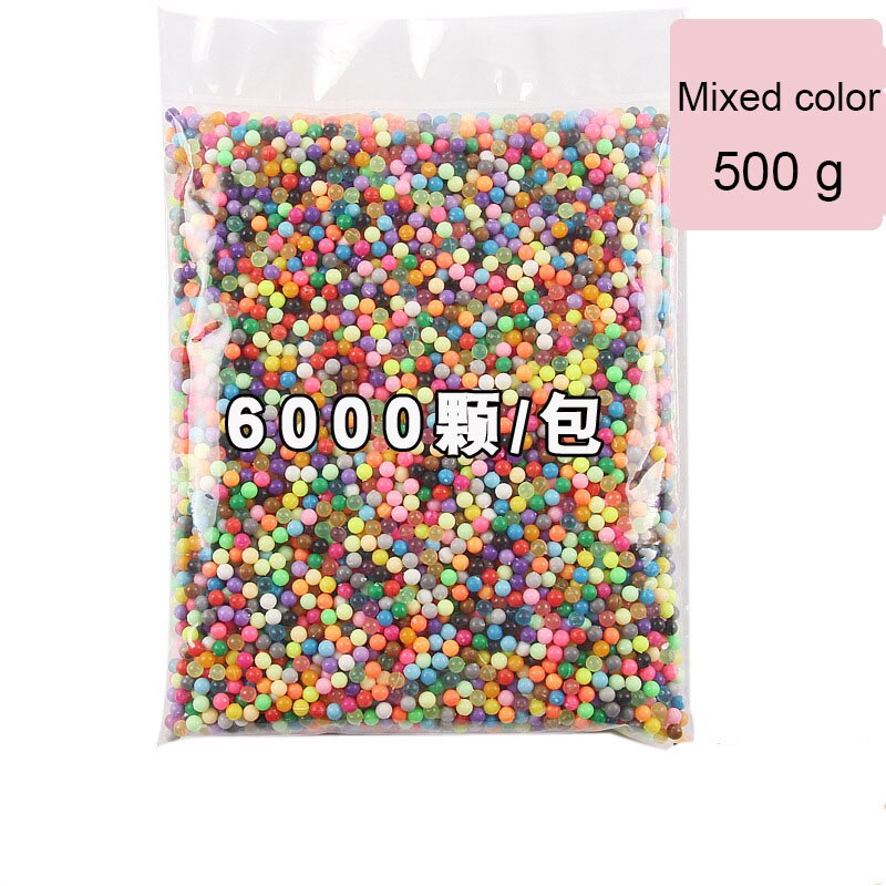 Puzzle Multicolor DIY Water Spray Magic beads Ring Refill Toys For Children Educational Kit Ball Game Beads Juguetes: 6000pcs (mixed)