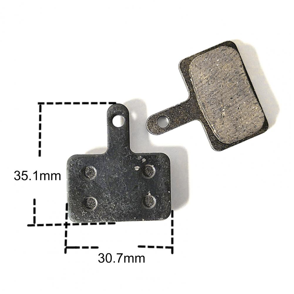 1 paio pastiglie freno per bicicletta MTB pastiglie freno idrauliche per bici MTB bicicletta da strada nessun rumore pastiglie freno resistenti agli urti pastiglie freno per bicicletta: bianca