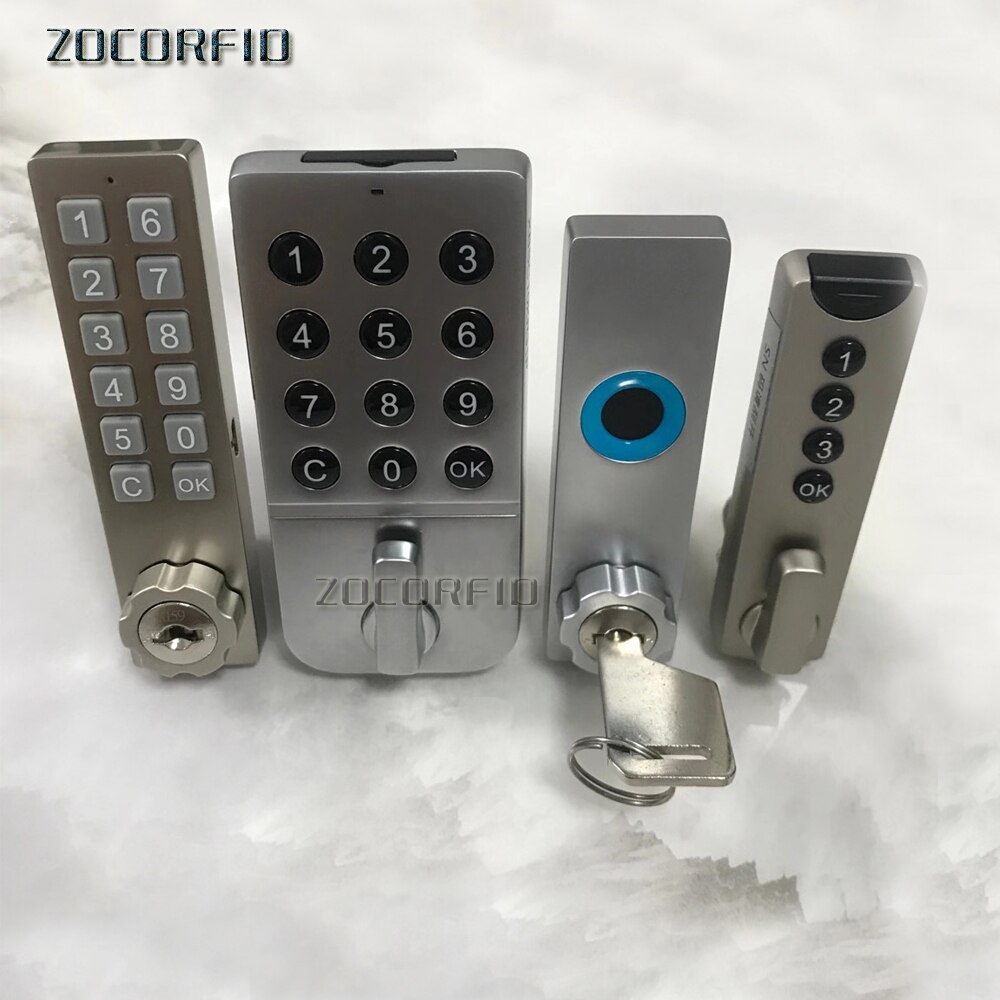 Lithium battery metal Keypad Password cabinet lock Digital electric Cabinet drawer locker lock