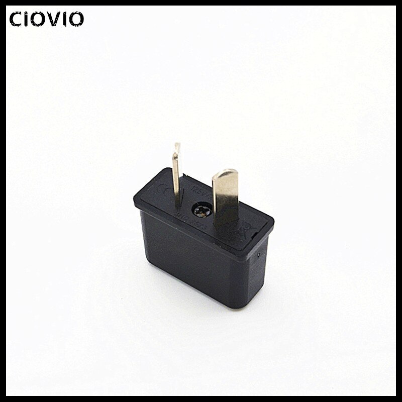 CIOVIO 10PCS Power Supply Socket Copper Australian Standard Connector Australian Conversion Plug Australian Rules Plug 9623