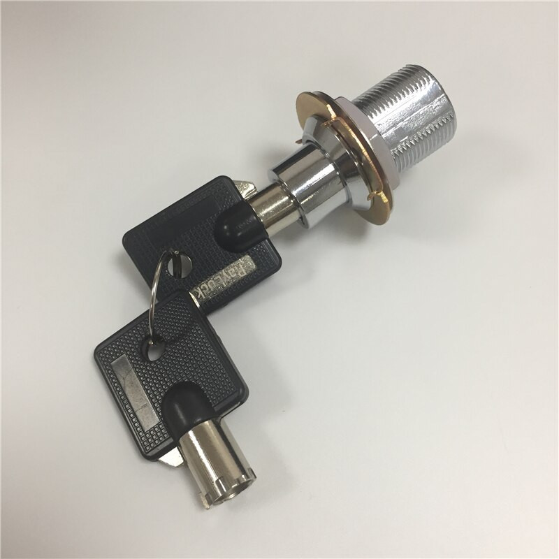 M19 lock housing zinc alloy cylinder cabinet door security push lock with tubular key