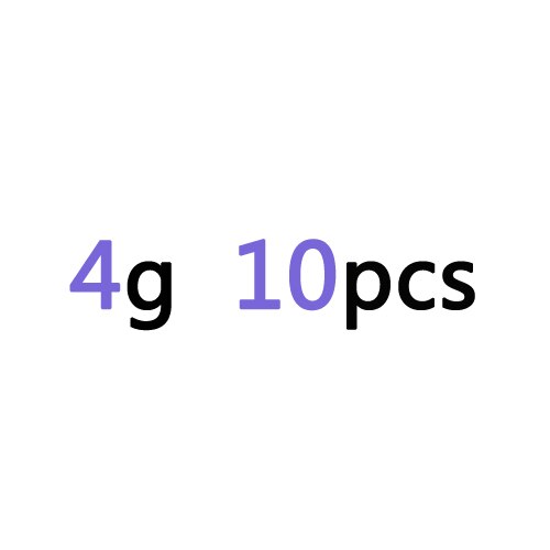 Anzuelo de plomo de 1g-50g, Conector de gancho de cambio rápido, línea de apertura de la boca, peso de plomo, aparejos de pesca de balsa dividida: 4g-10pcs
