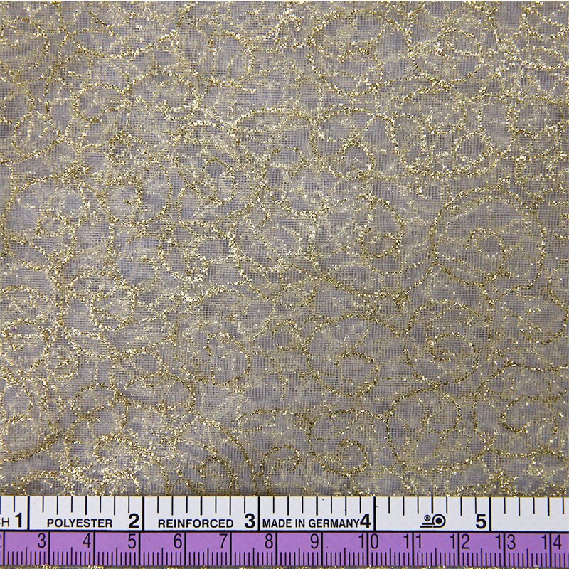 50*145 cm snöflingatryckt glittermetalliskt garntyg, handgjorda material för att sy tilda docka ,1 yc 803: 1043160001