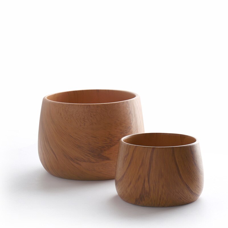 Modern Wood Grain Flower Pot Ceramic Pots For Plants Succulent Pot Cactus Planter Pots Container Bonsai Decorative Planters