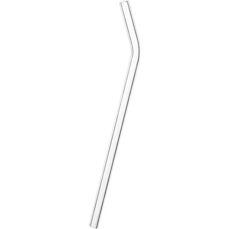 275ml Glass cup milk box coffee cups juice bottle clear glass: 10 PCS glass straw