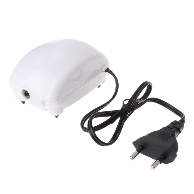 Eu Plug Ultra Low Noise Aquarium Luchtpomp Fish Tank Mini Air Compressor Zuurstof Pomp Aquarium Aquarium Zuurstof Pomp: Default Title