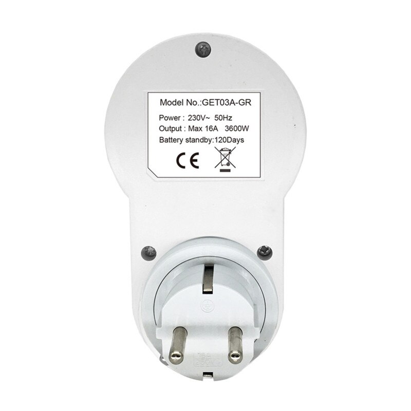 EU/USA/UK Timer Plug Electronic Timer Digital Programmable Socket Switch Energy Saving