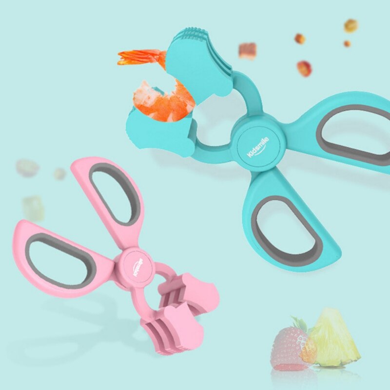 Children Kitchen Scissors Baby Food Fruit Supplement Scissors Multi-function Scissors z