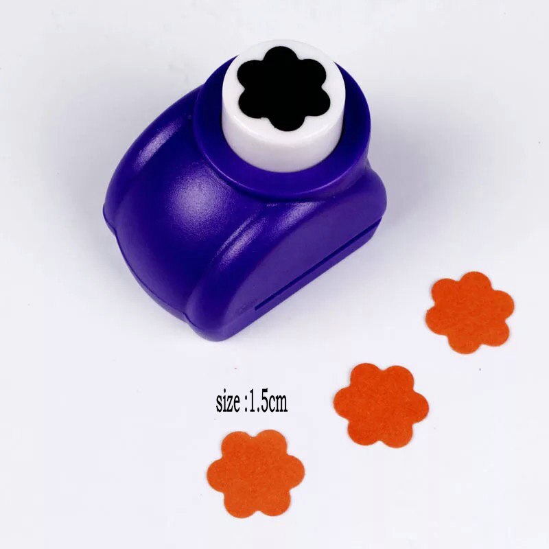 5/8"-3" Plum blossom craft punch hole punch EVA punches paper maker scrapbooking punchers Embossing device DIY flower cutter