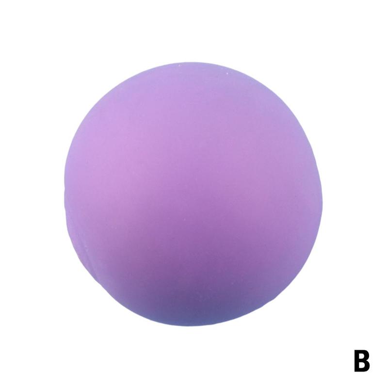 Decompression Toy Novelty Gag Stress Relief Discoloration Squishy Ball Sensory Fidget Squeeze Ball Toy Release Pressure Anxiety: B