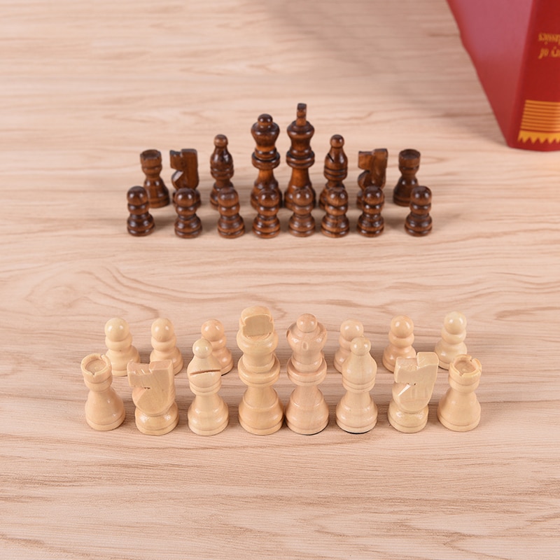 Chess pieces wooden chess pieces solid wood chess pieces large chess pieces accessories wooden chess pieces