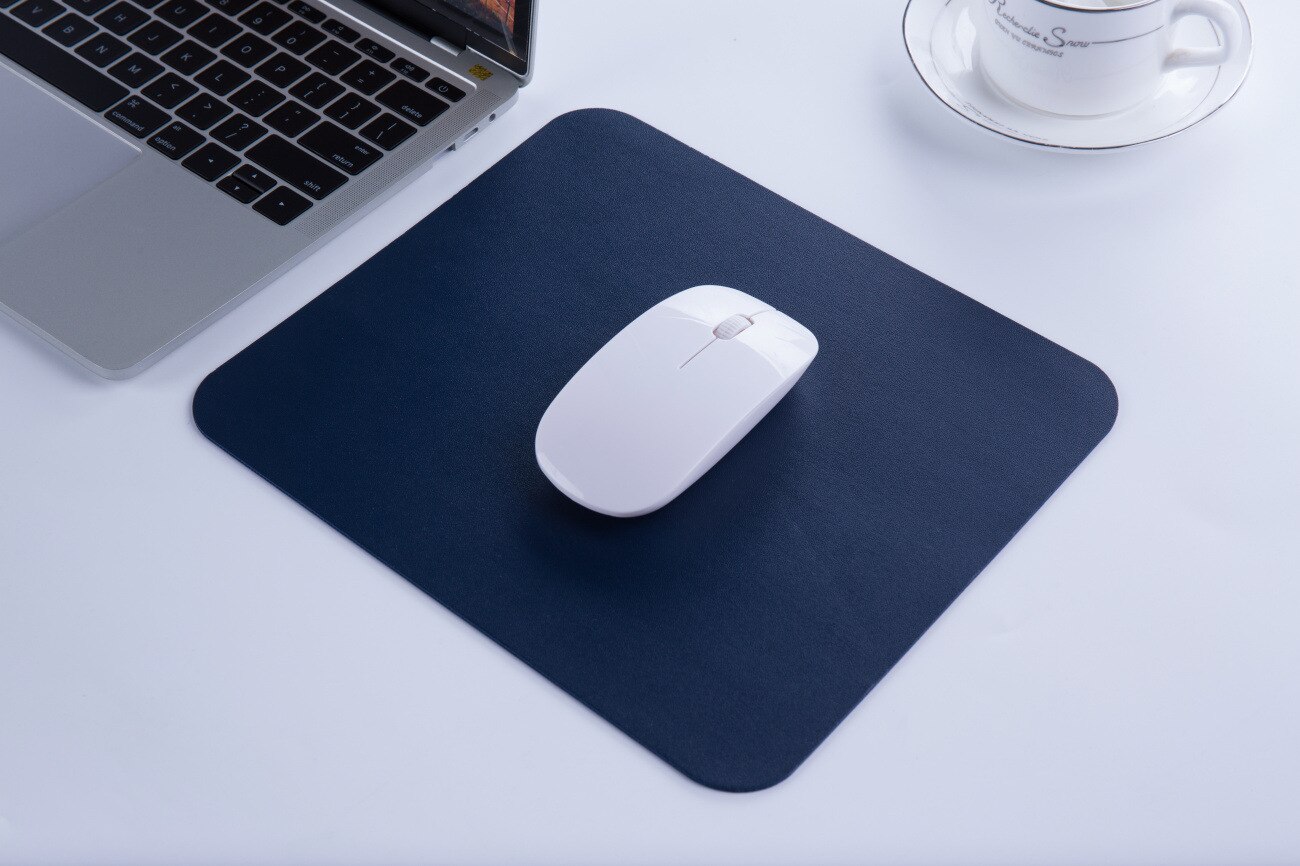 PU Leather Mouse Pad Laptop Computer Desk Mat Home Office Waterproof Anti-slip Modern Keyboard Mice Pad Writing Mat