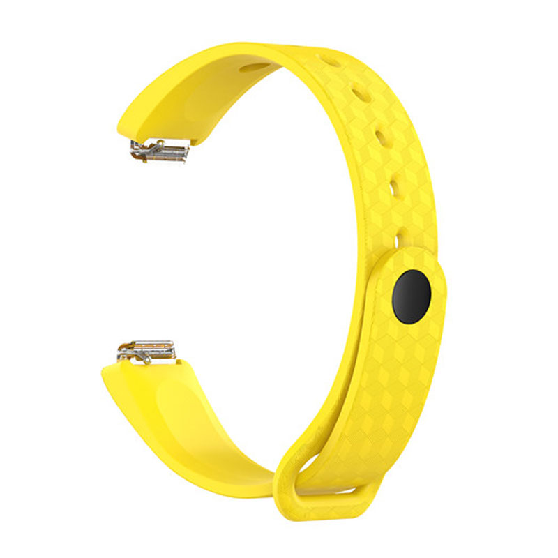 Silikonowy pasek do zegarka dla Fitbit inspirować inspirować HR Ace2 śledzenie aktywności opaska na nadgarstek bransoletka inteligentny zegarek na rękę opaska akcesoria: yellow / S