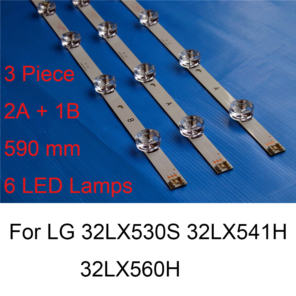 590Mm 6 Lampen Brand Led Backlight Strip Voor Lg 32LX560H 32LX530S 32LX541H Tv Reparatie Led Backlight Strips Een B Bars Originele