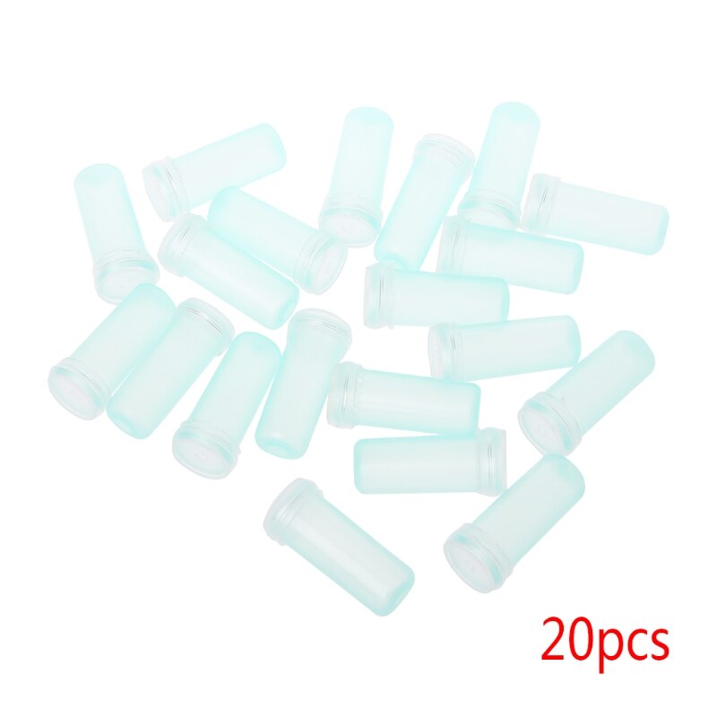 Tubo de Nutrición de flores de plástico, contenedor hidropónico para mantener fresco, 10/20 piezas