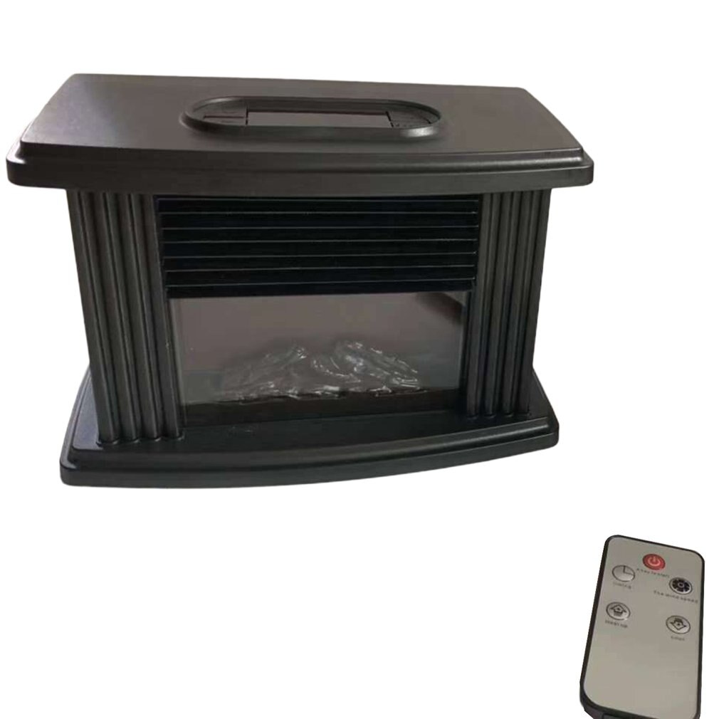 Electric Fireplace Heater Indoor Heater European Style Freestanding Electric Fireplace Heater Stove Heater (with Remote Control)