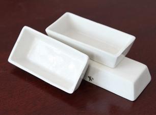 Barco de combustión de porcelana cuadrado de 10 piezas 60*30mm