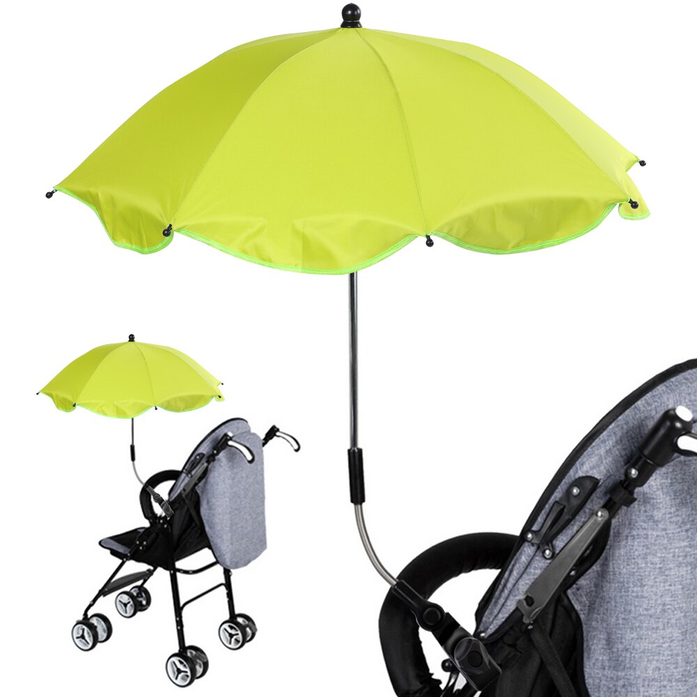 Børn baby unisex parasollabuggy klapvogn barnevogn klapvogn skygge baby klapvogn tilbehør regntæpper.