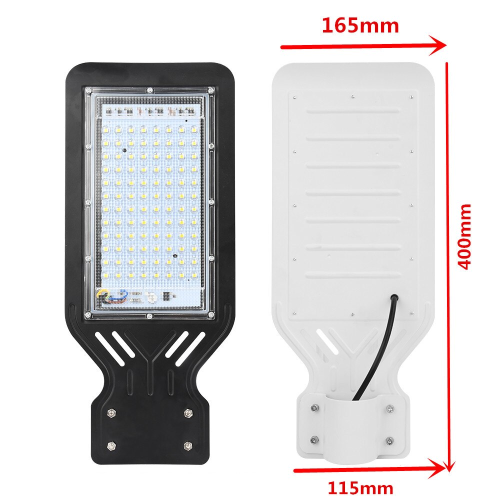Utendørs gatelykt vegg vanntett  ip65 100w industriell hage firkantet motorvei ledet veglampe moderne belysning  ac110v 120v 220v