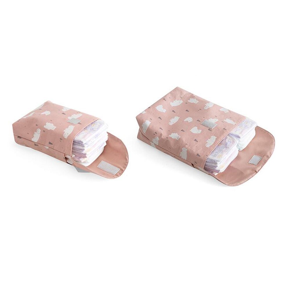 Multifunctional Baby Diaper Bags Storage Nappy Large-Capacity Mummy Bag Baby Stroller Bag Organizer Carriage Hanging Bags S/L