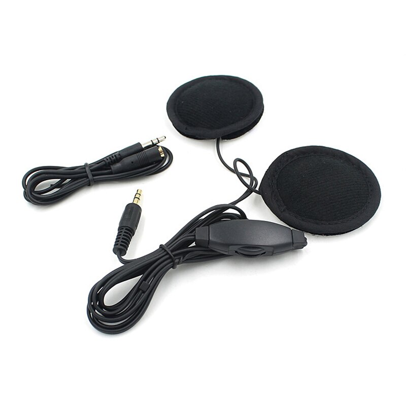 Motorcykel motorcykel hjälm headset högtalare 3.5mm jack hörlurar hörlurar högtalare för motorcykel hjälm interphone  mp3/ gps