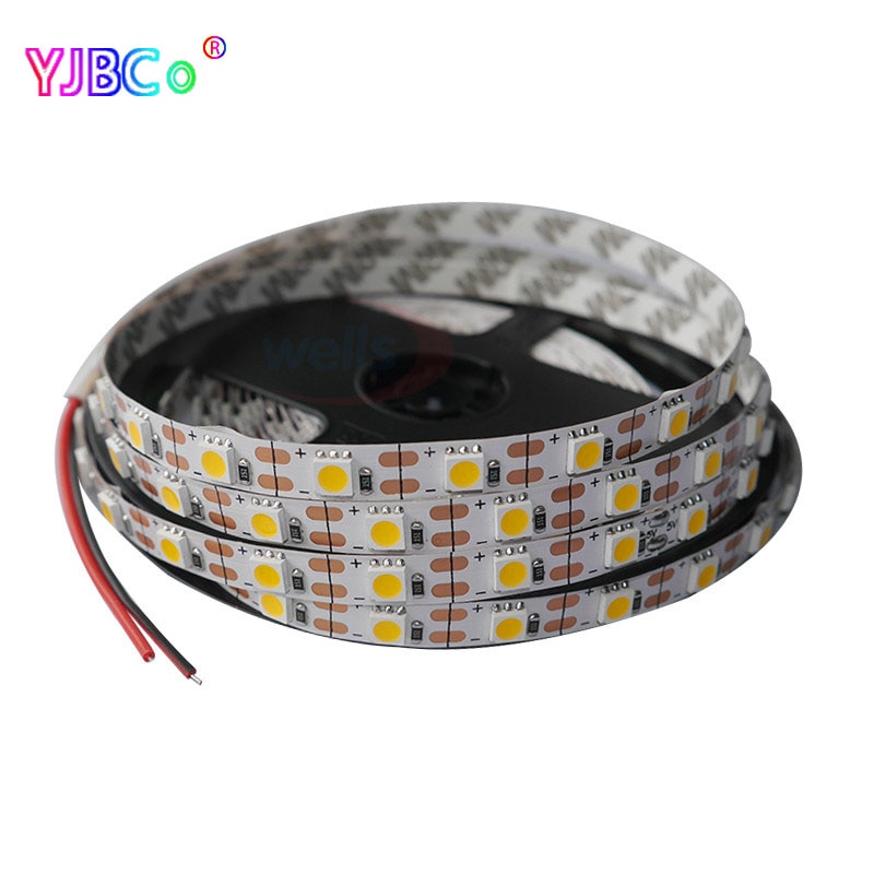 DC 5V 1M 2M 3M 4M 5M LED Strip Licht Kerst bureau Decor lamp tape 5050 3528 SMD Flexibele Verlichting Strip Niet waterdicht