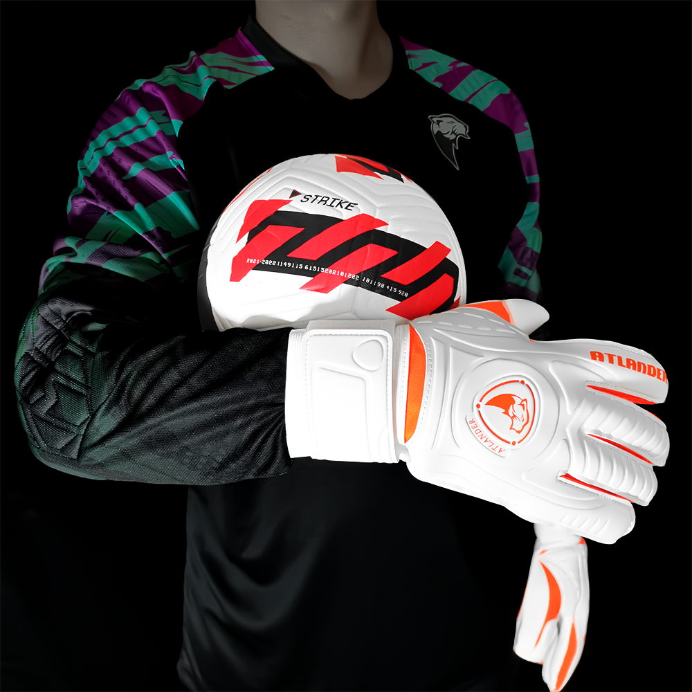 Finger Save Goalkeeper Gloves Football Latex Guard Protection Kids Adults Soccer Strong Grip Fingerave Goalie Glove