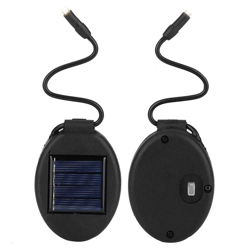 For Home Garden Lawn Decoration 1pc LED Solar Powered Flower Pot Light Portable Durable Waterproof Lighting Planters Lamp Mayitr