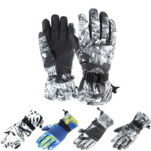 Handschuhe warm Und Samt Winter draussen Reiten Ski Handschuhe Graffiti Sport Wasserdicht Nicht-Unterhose Bergsteigen Touchscreen Handschuhe