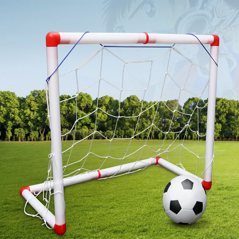 Mini Football Goal Nets Small Soccer Children Exercise Ball Sports Training Football Gate Indoors Activities Yard Kids Games