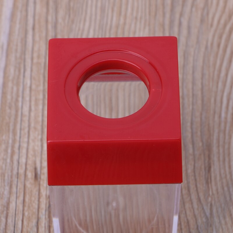 1pc magnetisk klip dispenser papirholder firkantet kasse tilfældig farve