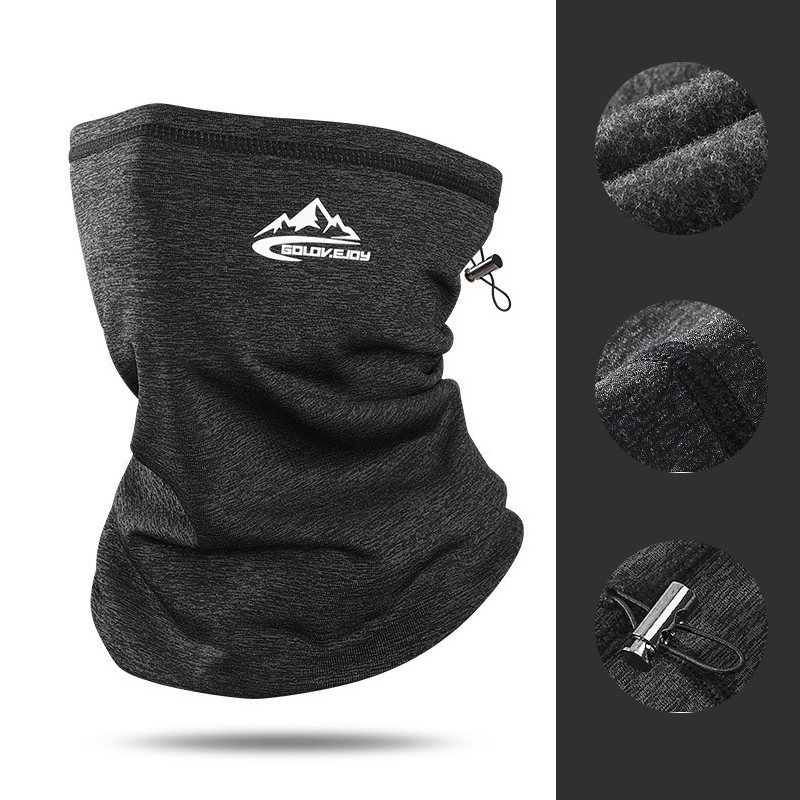 Cache-cou en polaire pour homme et femme, cache-nez thermique, couvre la moitié du visage, pour le cyclisme, le Snowboard, la randonnée, le Ski