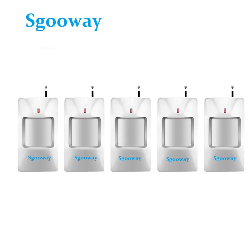 Wireless Intelligent PIR Motion Sensor Alarm Infared Detector For GSM PSTN Home Burglar Alarm System Security