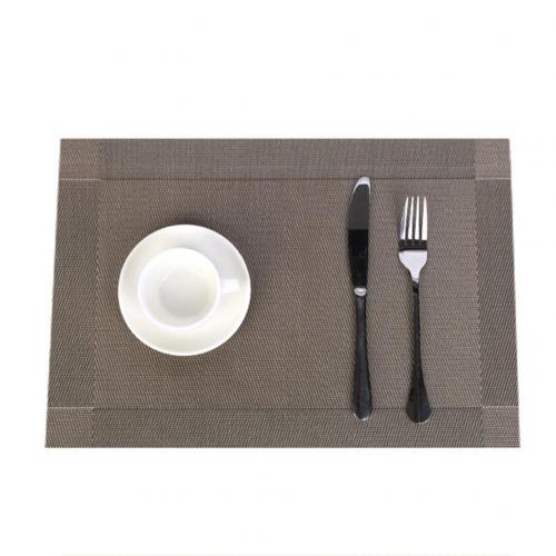 45X30Cm Pvc Eettafel Mat Keuken Accessoires Pvc Placemat Pad Placemats Voor Tafel Waterdichte Warmte Isolatie Placemats: E