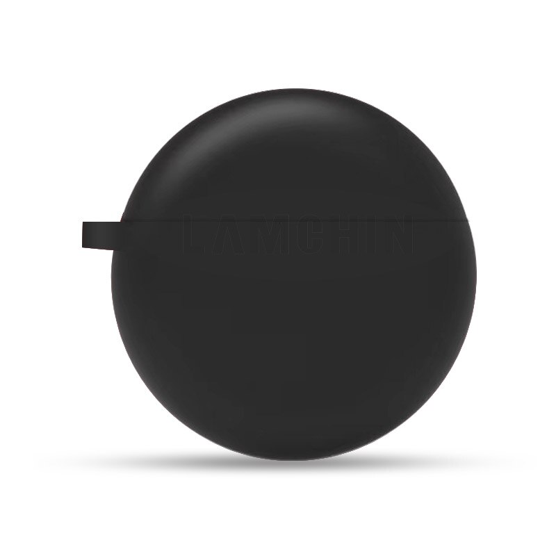 Nouvelle étui pour freebud 3 Bluetooth étui pour écouteurs coque en silicone chocs couverture pour Huawei freebud 3 couverture boîte avec crochet: Black